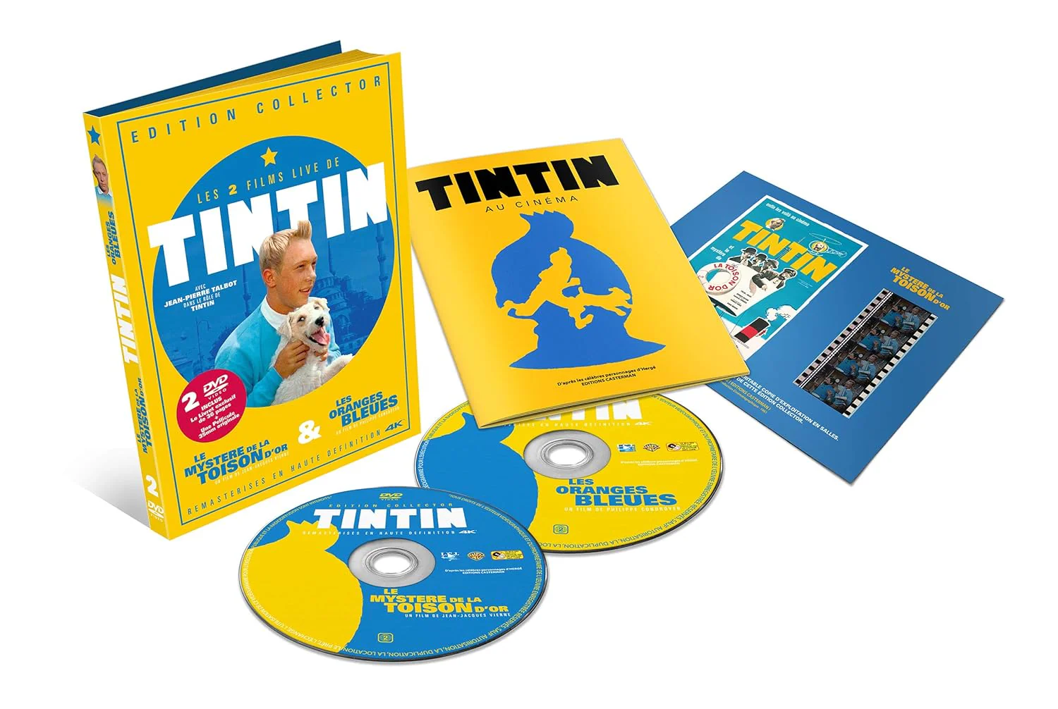 Tintin - 2 films : les oranges bleues ;+ me mystère de la toison d'or - Image 2