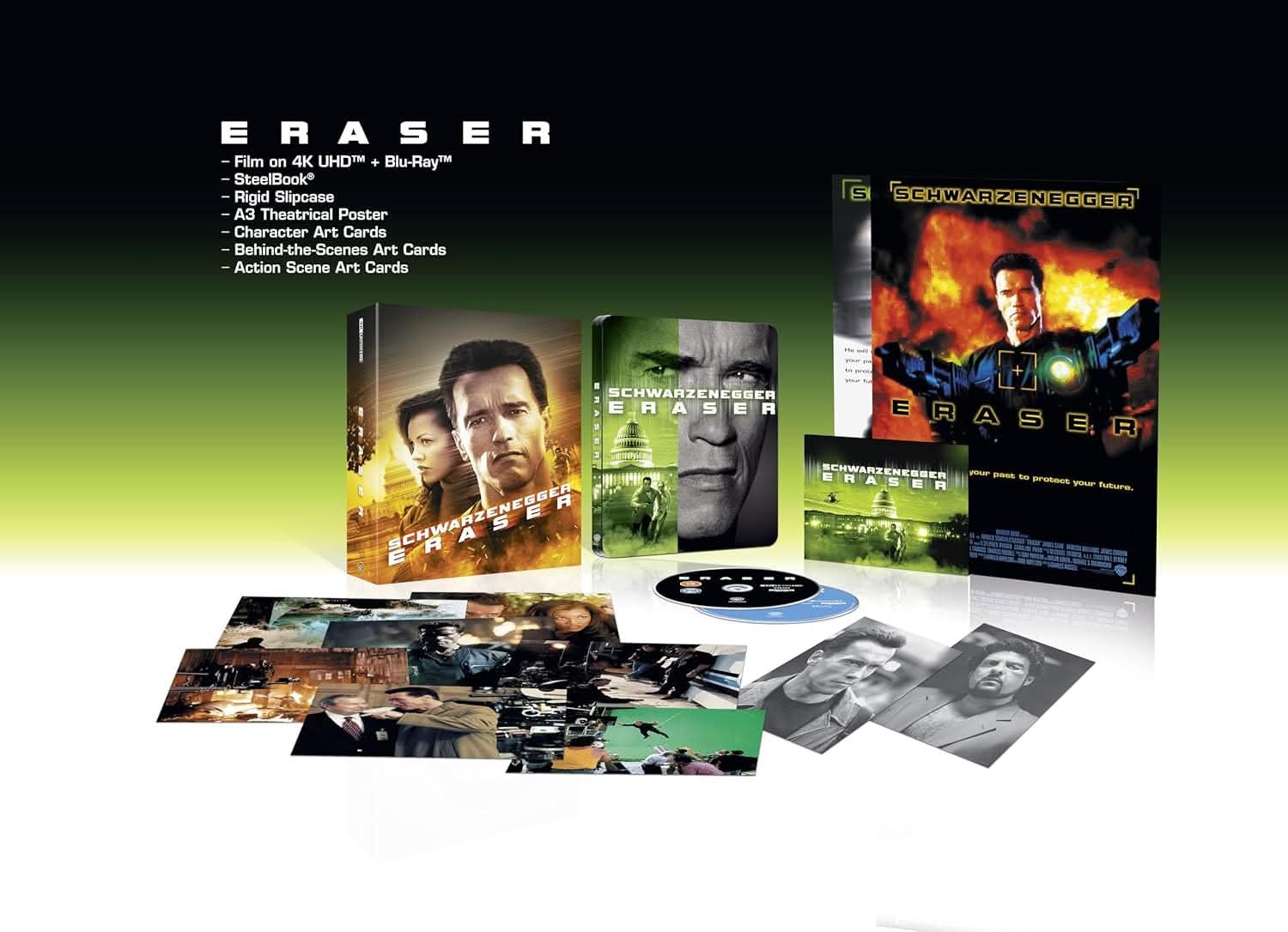 Eraser - L`Eliminatore (Steelbook Uce) (4K Ultra Hd + Blu-Ray)