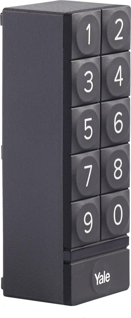 Yale - Linus Smart Keypad - Zwart - Accessoire Slim Deurslot/ Kastslot - Image 2