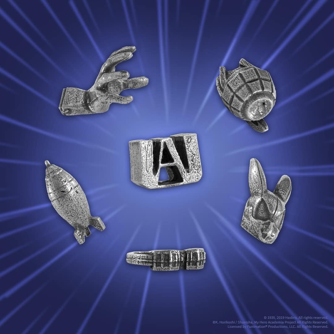 USAopoly Monopoly My Hero Academia Board Game | 2-Player, Ages 8+, 60-90 Min Playtime - Image 3