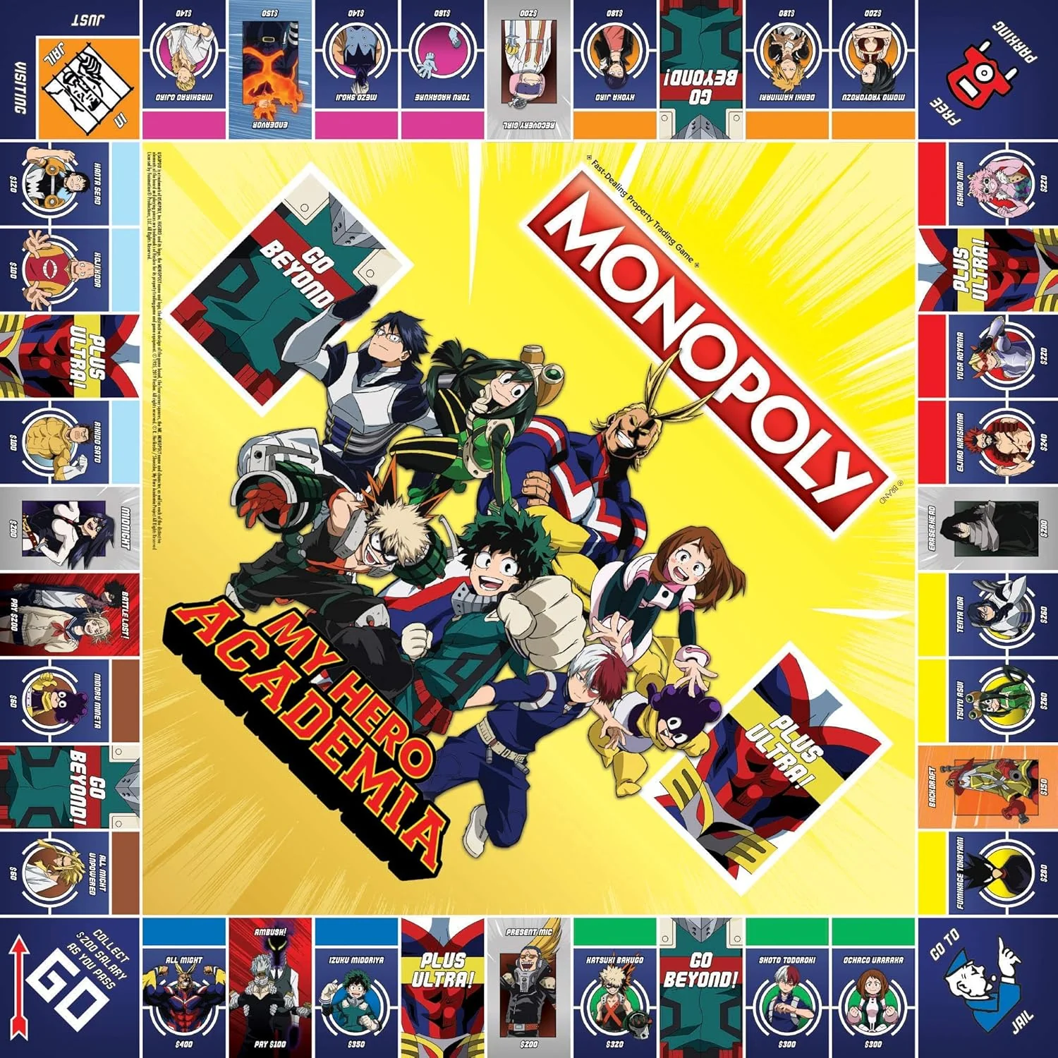 USAopoly Monopoly My Hero Academia Board Game | 2-Player, Ages 8+, 60-90 Min Playtime - Image 6