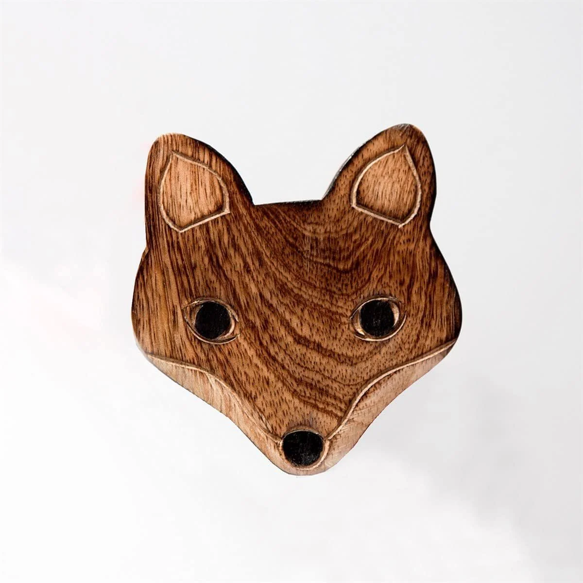 Sass & Belle Wooden Brown Fox Coasters - Set of 6 - Image 5