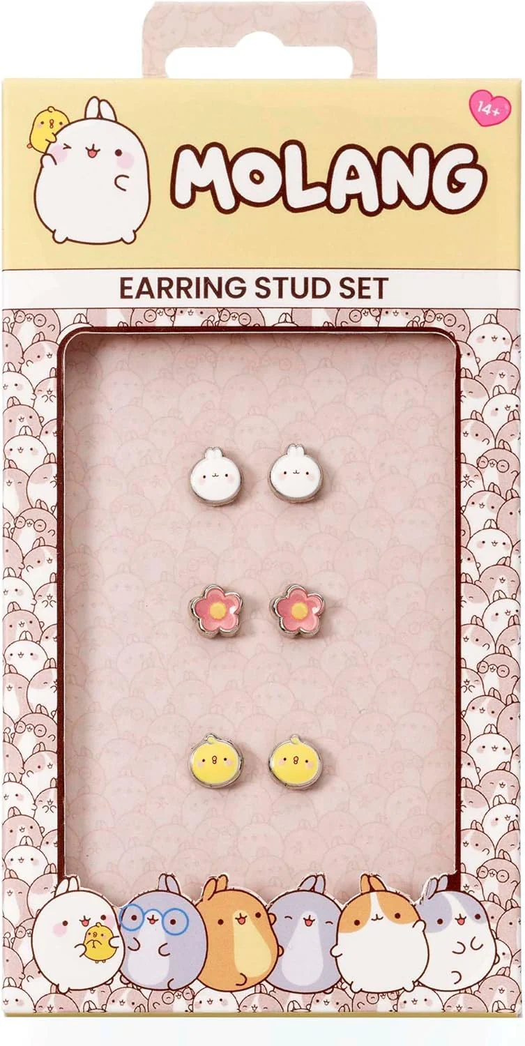 Molang and Piu Piu Ohrstecker-Set von The Carat Shop - Image 3