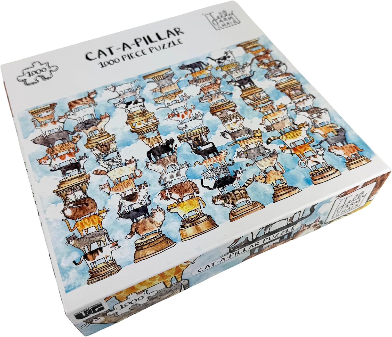 Jelly Armchair Cat-A-Pillar 1000 Piece Puzzle - Image 6