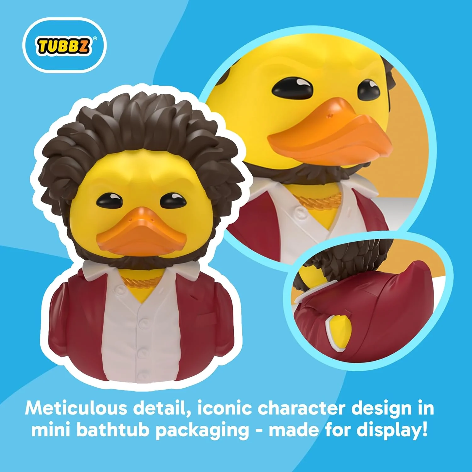 TUBBZ Mini: Like a Dragon - Ichiban Kasuga Cosplaying Rubber Duck Vinyl figure – Official Collectible for Fans of Yakuza - Image 4