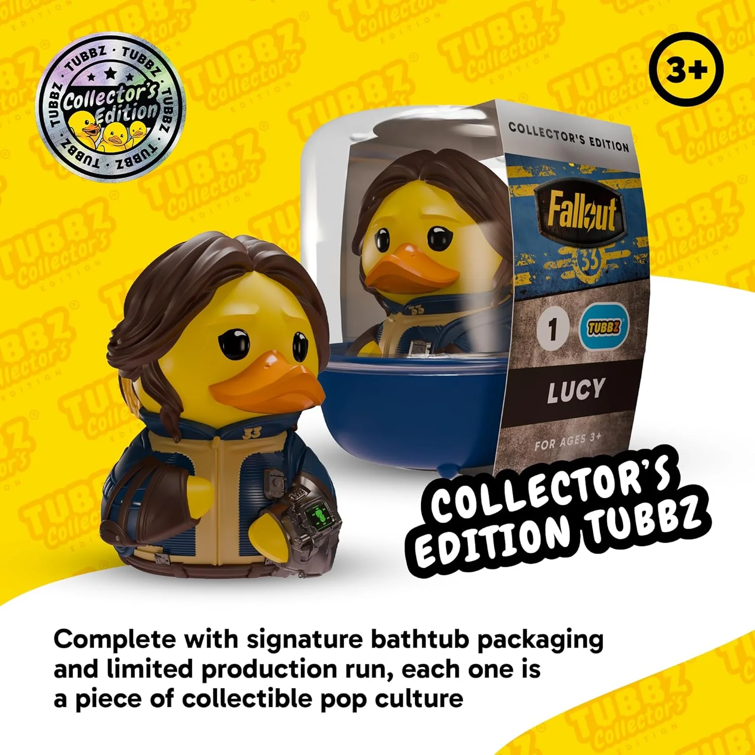 TUBBZ Collectors Edition: Tomb Raider - 30th Anniversary Lara Croft Cosplaying Rubber Duck Vinyl Figure – Official Collectible for Fans of Tomb Raider - Image 4