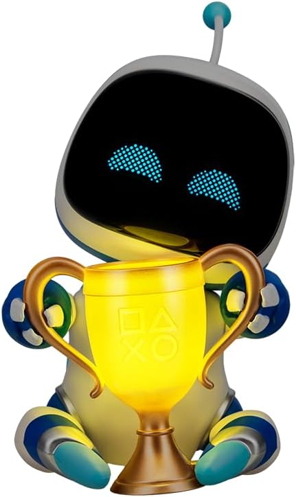Paladone Astrobot GloBuddies Character Light – 15cm Desk Lamp with Light‑Up Eyes & Trophy - WeCool - Image 3