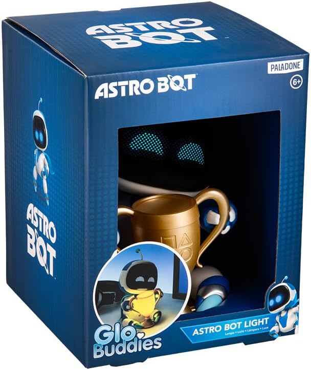 Paladone Astrobot GloBuddies Character Light – 15cm Desk Lamp with Light‑Up Eyes & Trophy - WeCool - Image 6