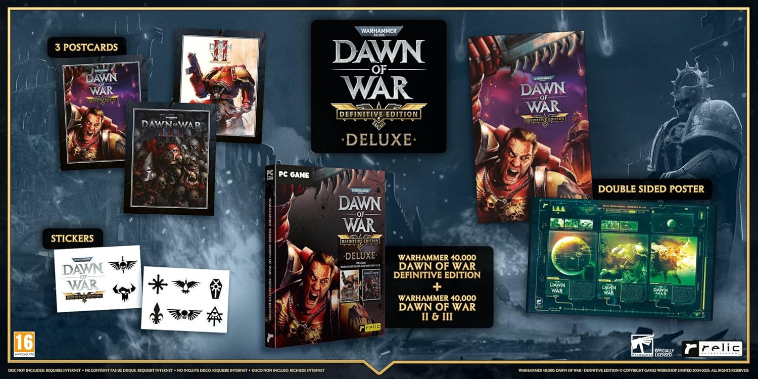 Warhammer 40,000 Dawn of War - Definitive Edition Deluxe (Download Code in Box) - PC - Image 5