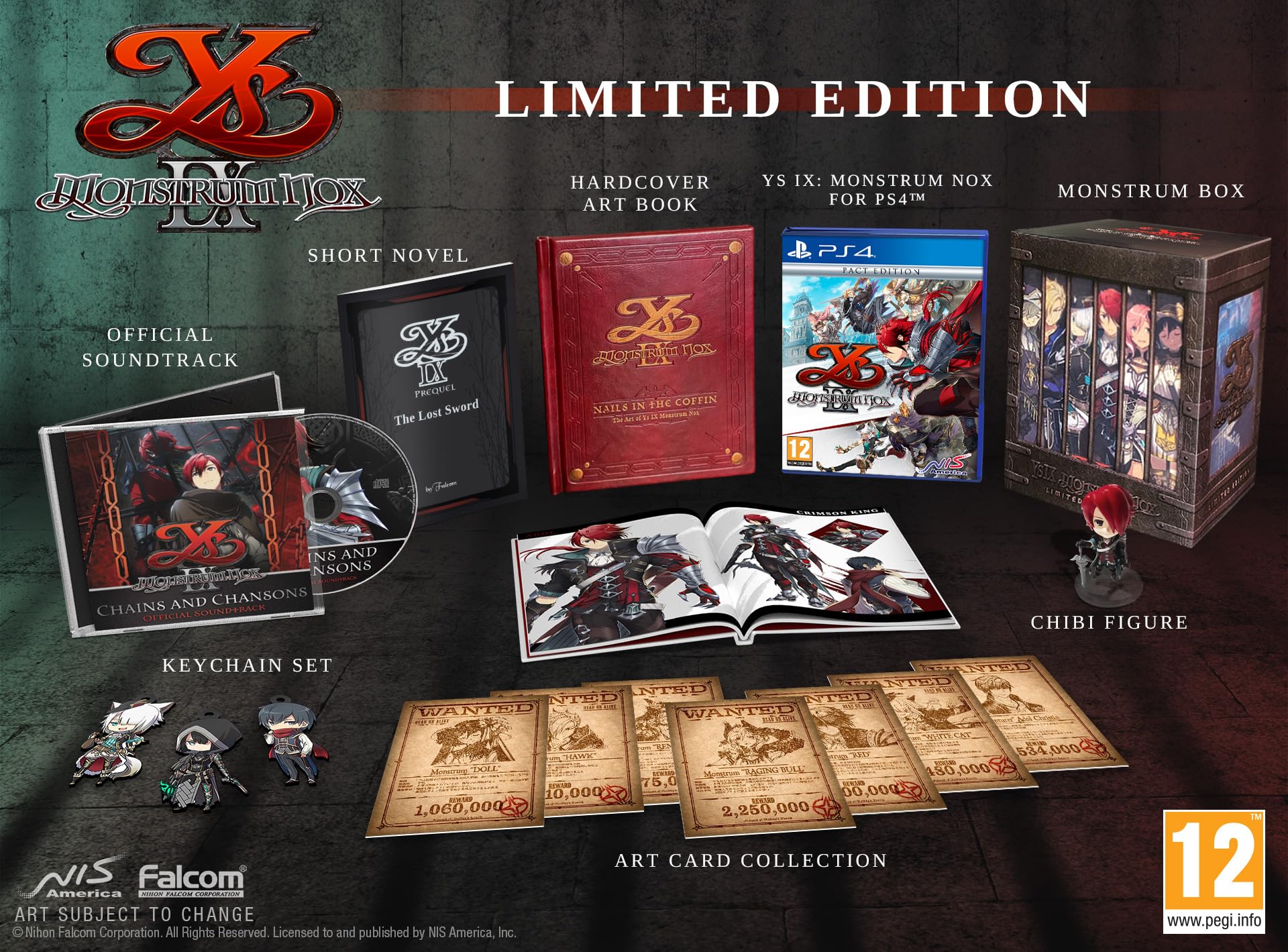 Ys IX: Monstrum Nox – Limited Edition (PS4