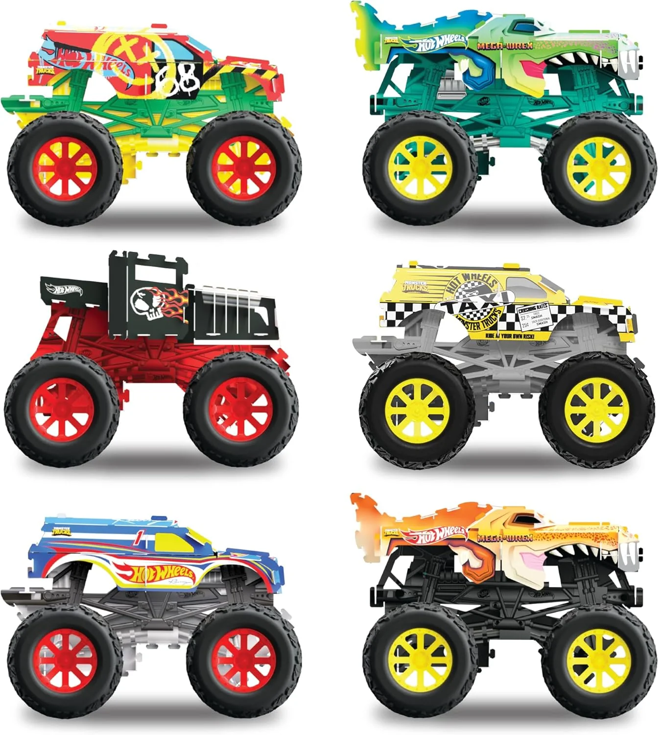 Hot Wheels - Motor Maker Kitz Monster Truck Kit (Bla85578) - Image 8