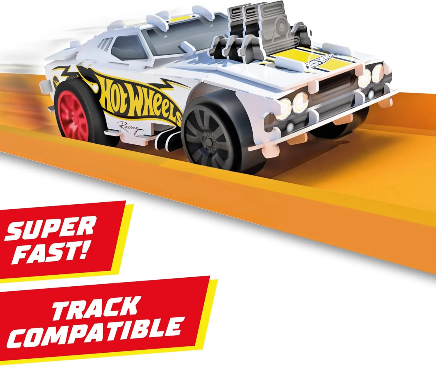 BLADEZ Hot Wheels Toyz Pocket Racer Maker Kitz 1 Pack - Build & Race Mini Cars - Pull-Back Motoren voor Turbo Prestaties & Eenvoudige Snap-Fit Montage - Werkt op Hot Wheels Track - KLEUREN ZULLEN - Image 3