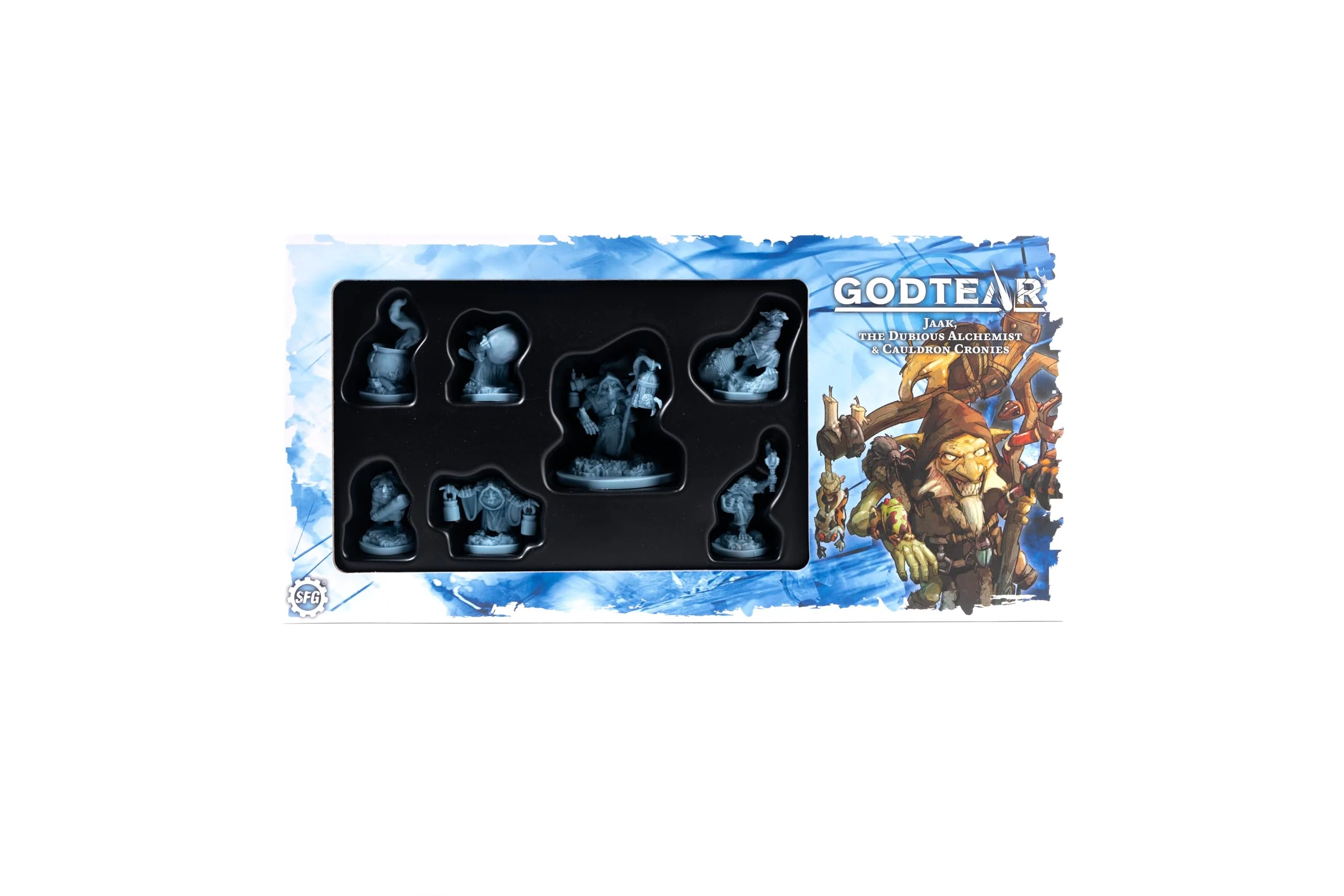 Godtear: Jaak, The Dubious Alchemist & Cauldron Cronies Guardians Champions Set - Image 2