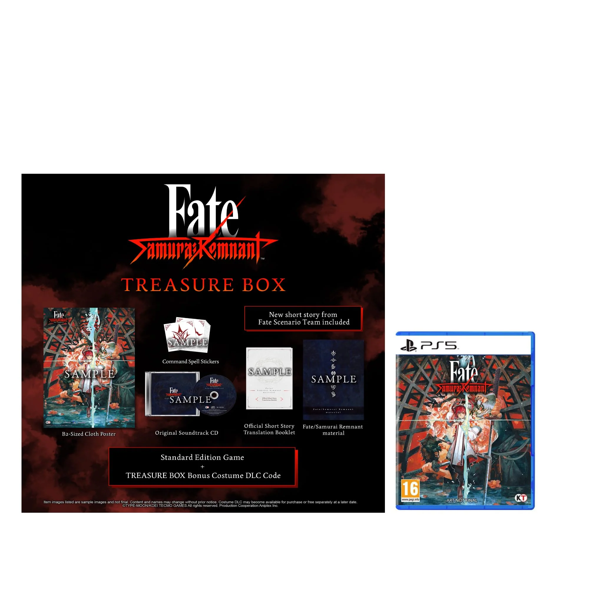 Fate/Samurai Remnant - Treasure Box Limited Edition (PS5