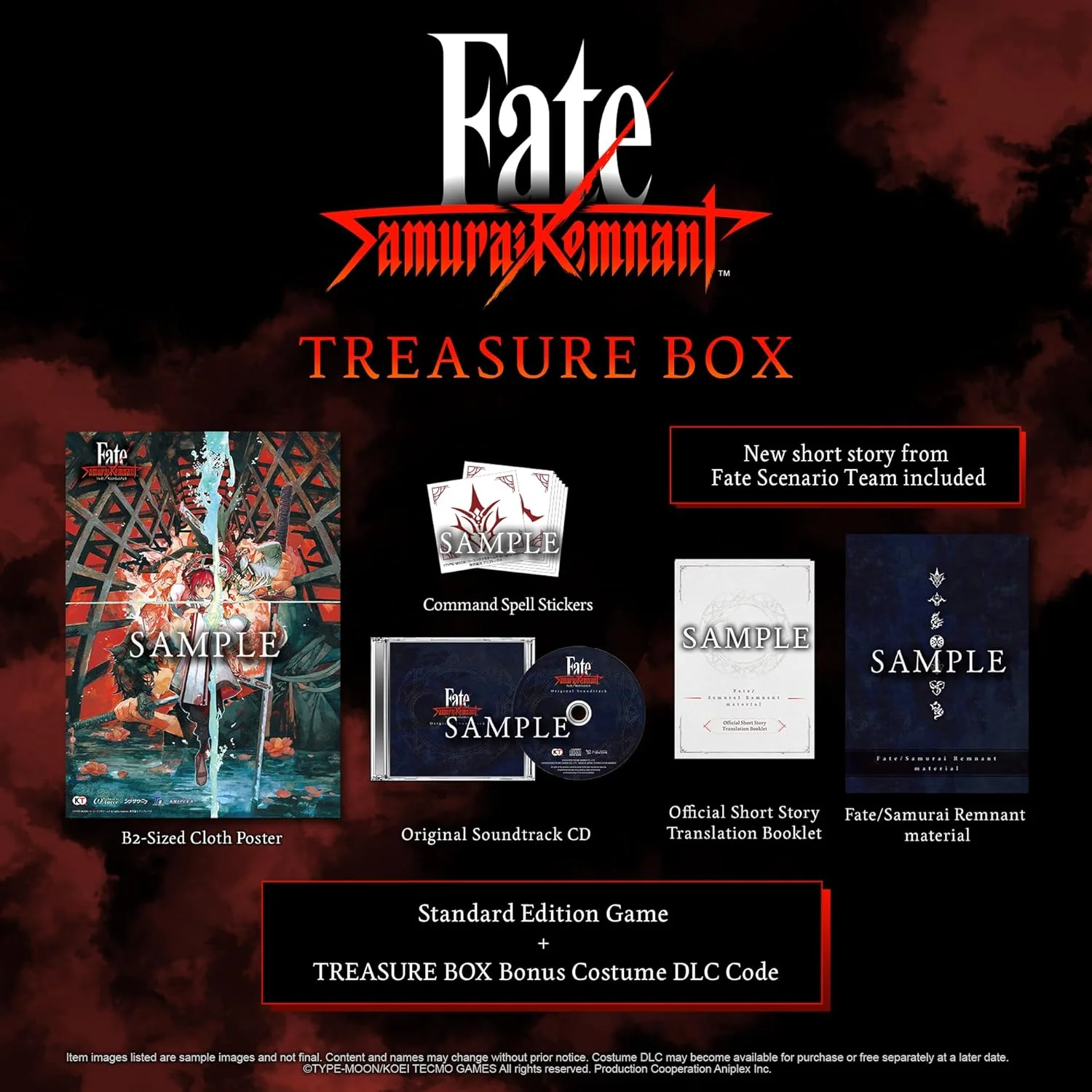 Fate/Samurai Remnant - Treasure Box Limited Edition (PS5 - Image 3