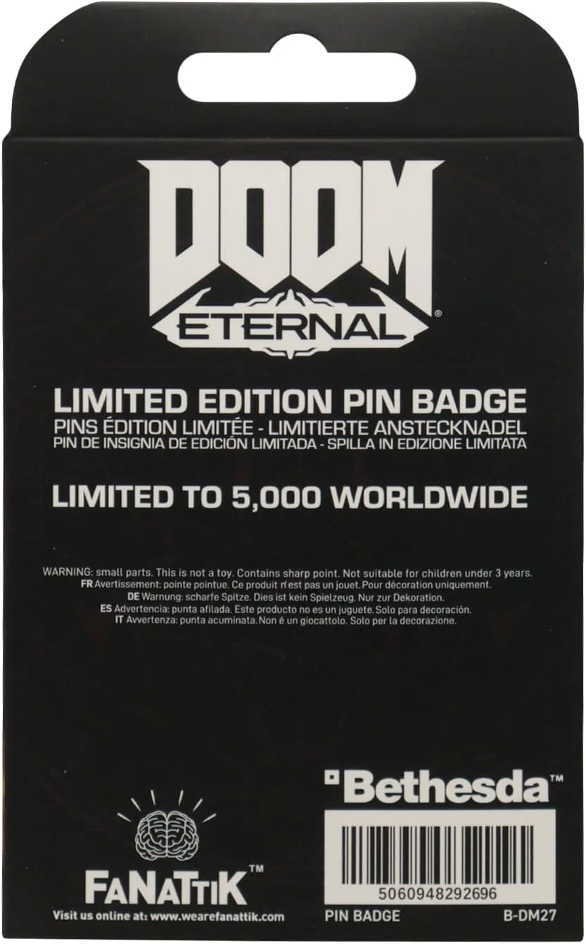DOOM Eternal Limited Edition Pin Badge - Image 6