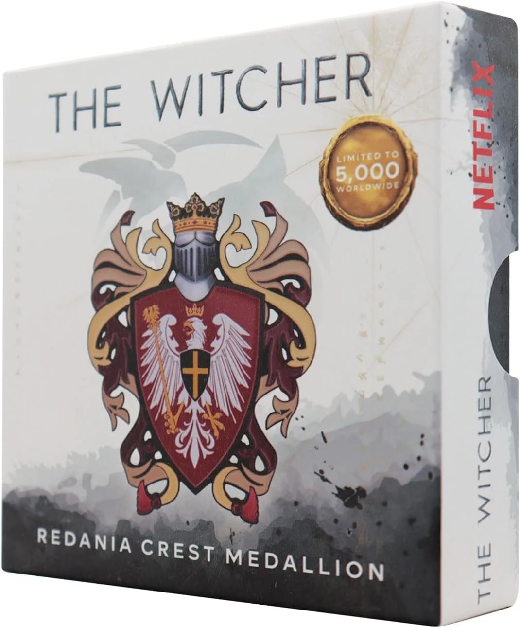 FaNaTtik The Witcher Redania Crest Medaillon – limitierte Auflage aus Metall (individuell nummeriert) | Offizielles Lizenzprodukt | 70 x 62,4 mm - Image 4