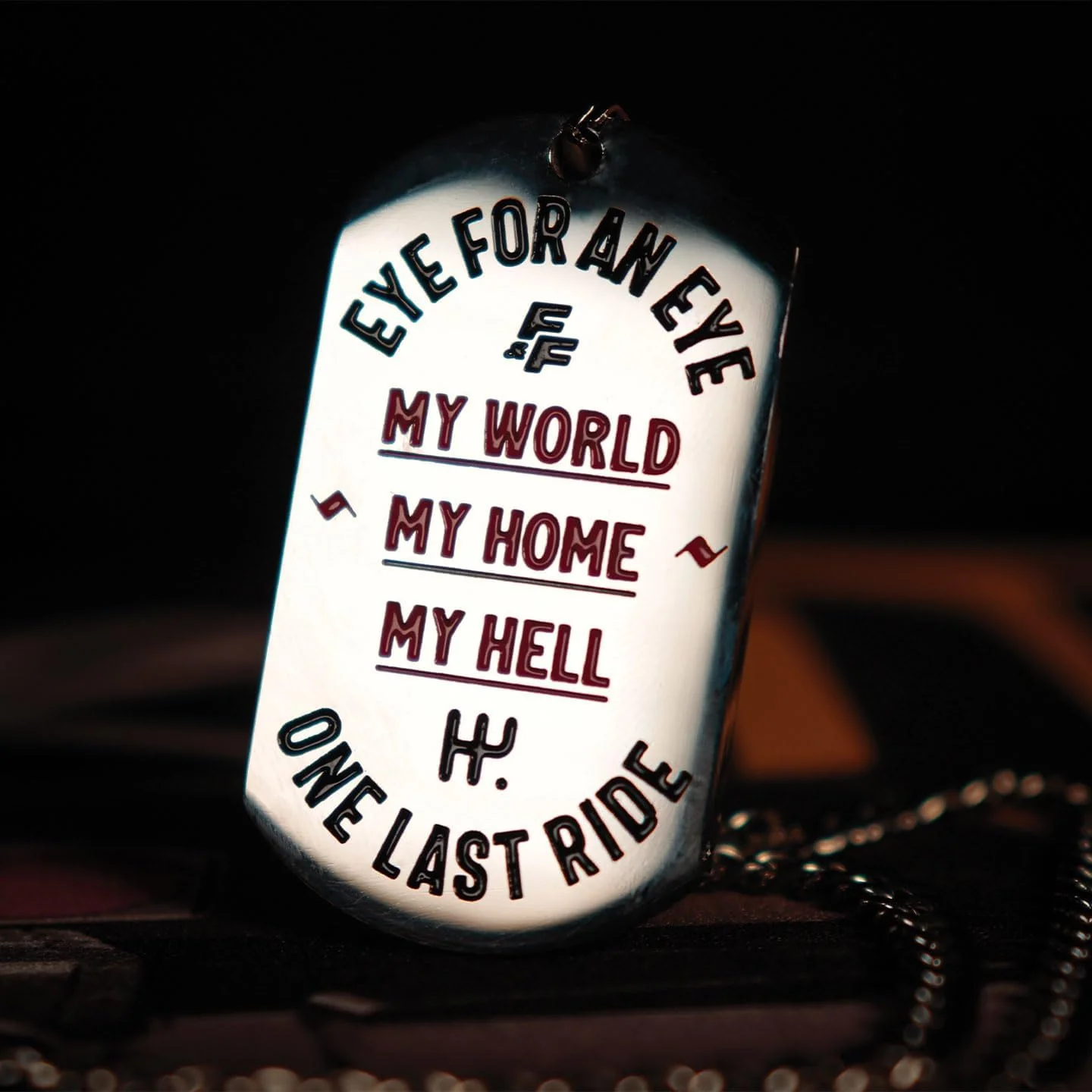 Fast & Furious Dog Tags With Ball Chain - Image 2
