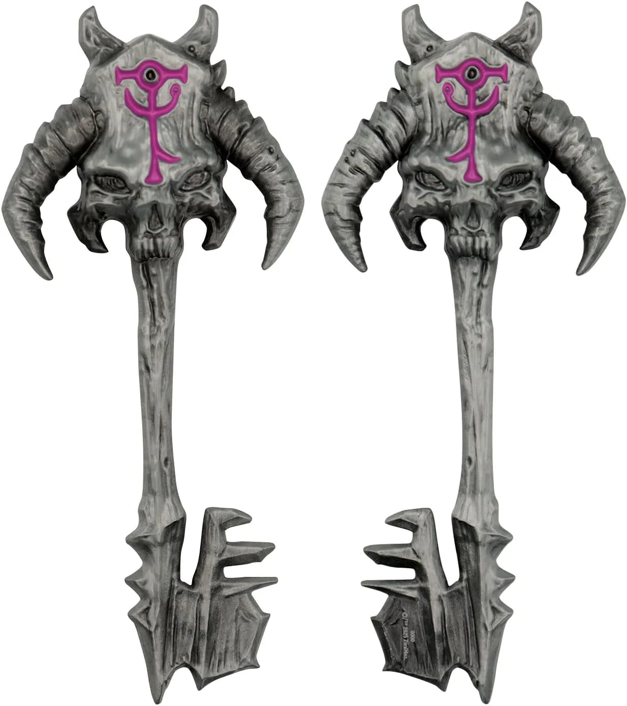 FaNaTtik DOOM: The Dark Ages Replica Metal Secret Key - Limited Edition (5000 weltweit), offizieller Merchandise, Antik-Silber-Färbung - Image 3