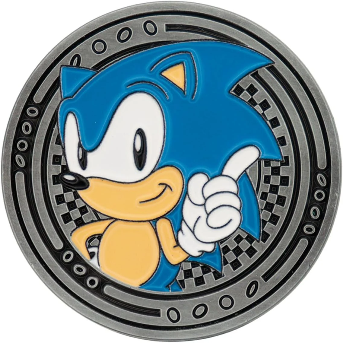 FaNaTtik Sonic the Hedgehog Sonic & Tails Limited Edition Sammelmünze - Silberfarbene Plattierung, individuell nummeriert (9.995 Worldwide - Image 2