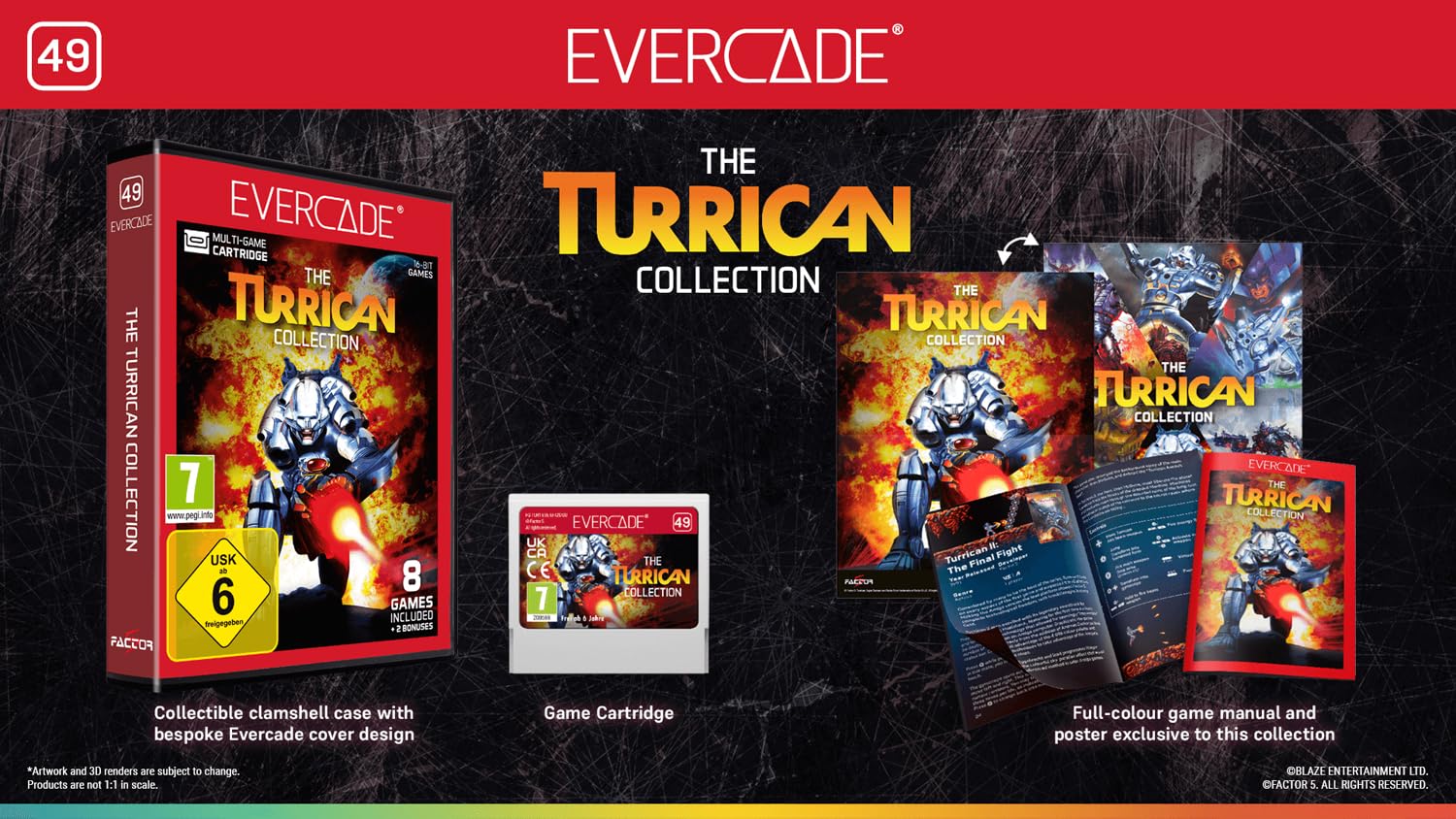 Blaze Evercade The Turrican Collection 1 Cartridge - Image 3