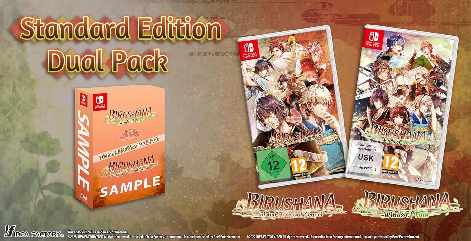 Birushana: Rising Flower of Genpei & Winds of Fate – Dual Pack (Nintendo Switch