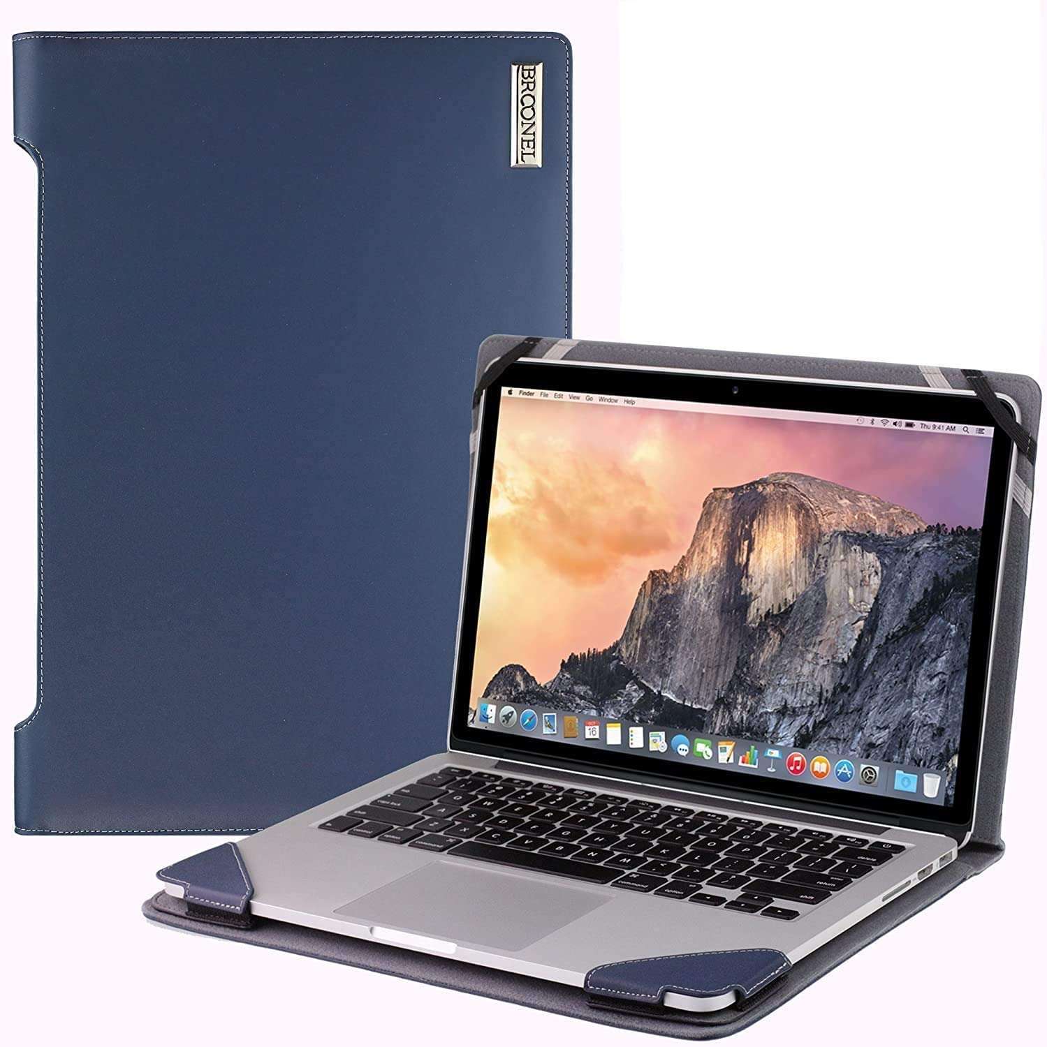 Broonel Blue Laptop Profile Case For HP ProBook 455 G8 15.6" FHD Laptop