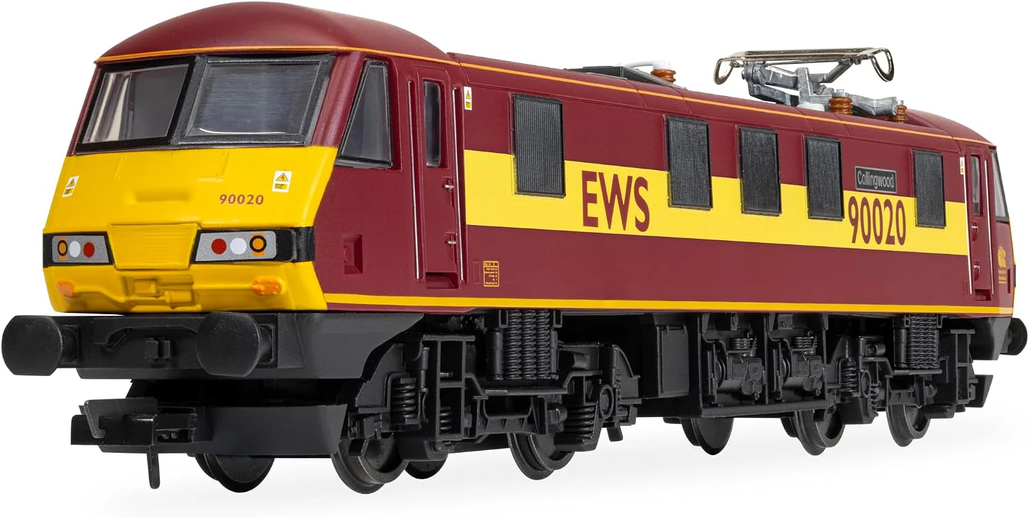 Hornby R30528TXS RailRoad EWS Class 90 Collingwood 90020 – Locomotive ferroviaire junior, à partir de 14 ans - Image 2