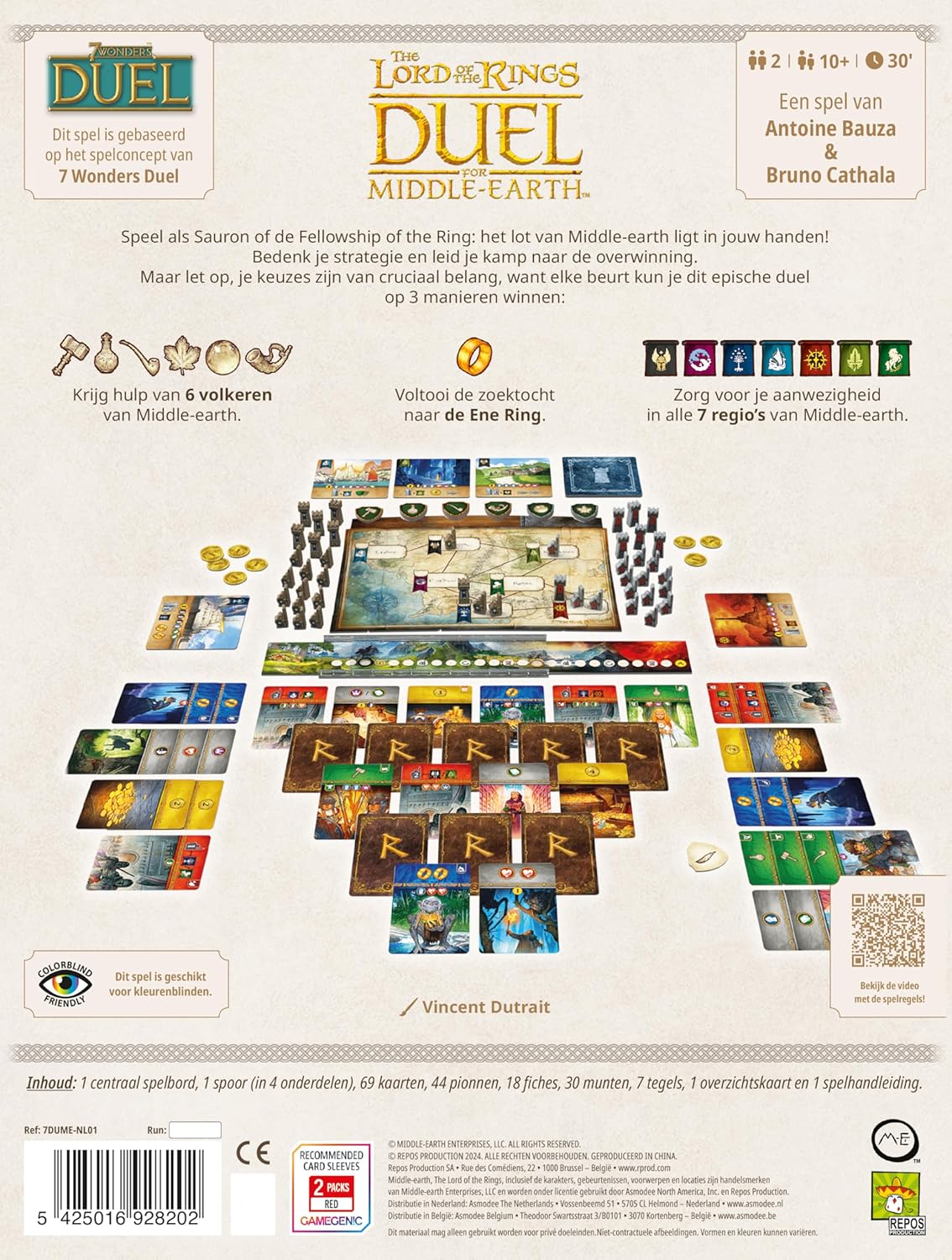 Asmodee | Der Herr der Ringe: Duell für Mittelerde | Brettspiel | Ab 10 Jahren | 2 Spieler | Spielzeit: 30 Minuten - Image 3
