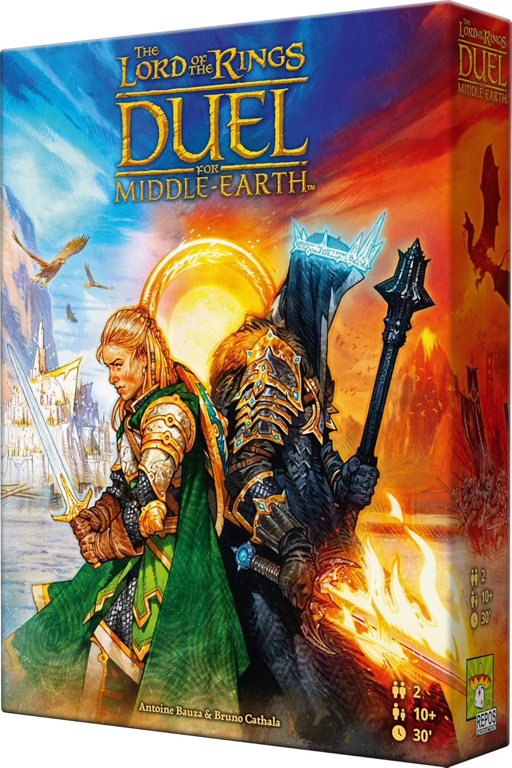 Asmodee | Der Herr der Ringe: Duell für Mittelerde | Brettspiel | Ab 10 Jahren | 2 Spieler | Spielzeit: 30 Minuten - Image 5