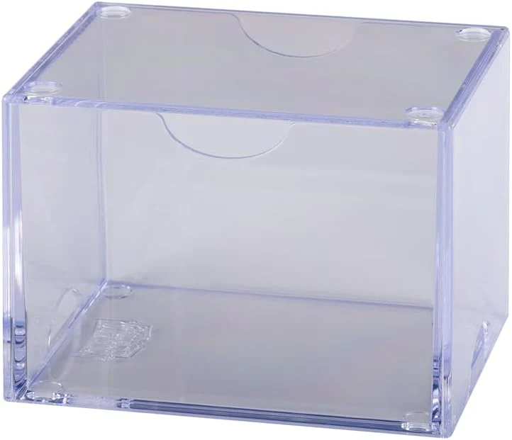Dragon Shield Strongbox Deck Box Clear, Holds 100+ Double Sleeved Cards, Acrylic TCG Storage Case, Vacuum Seal Closure, Stackable, Display Lid, 83.5 x 106 x 75.5 mm - Image 7