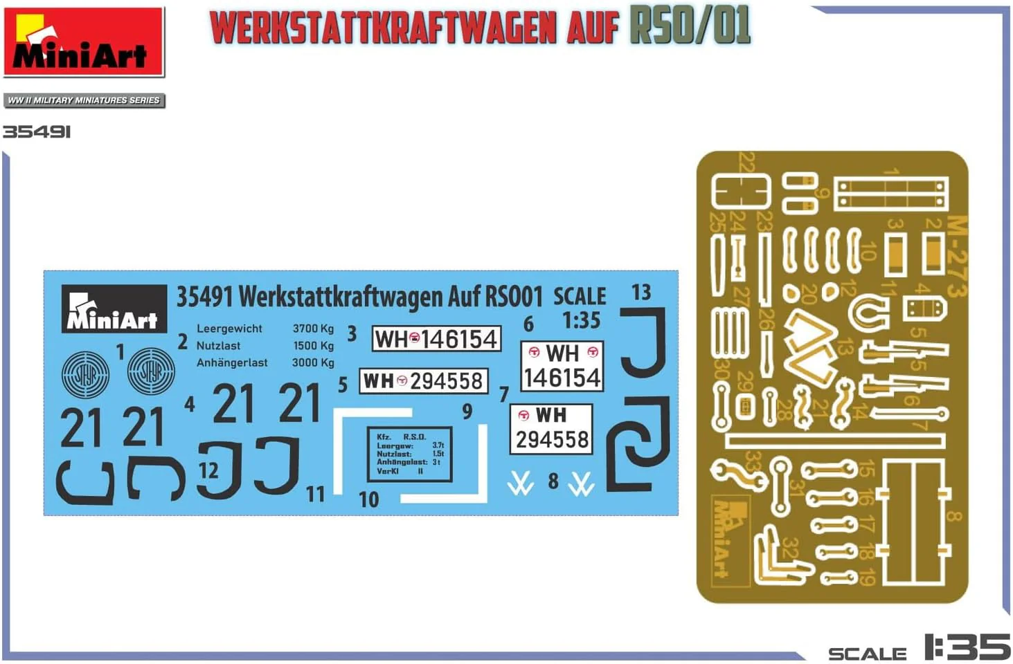 MiniArt - 1/35 Werkstattkraftwagen Auf Rso/01 - Image 6