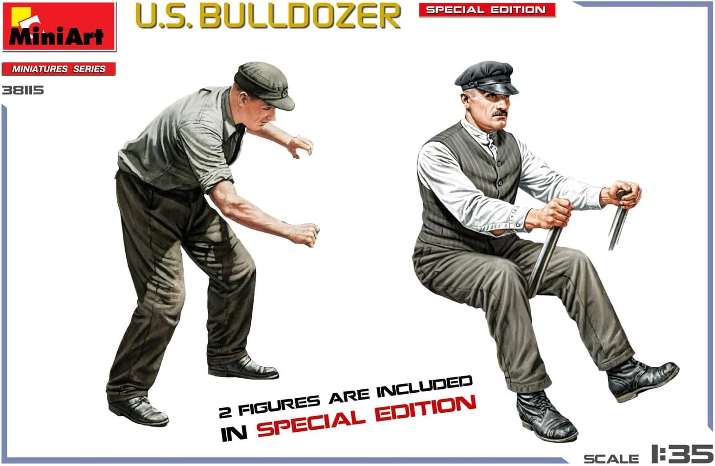 MiniArt - 1/35 U.s. Bulldozer. Special Edition - Image 3