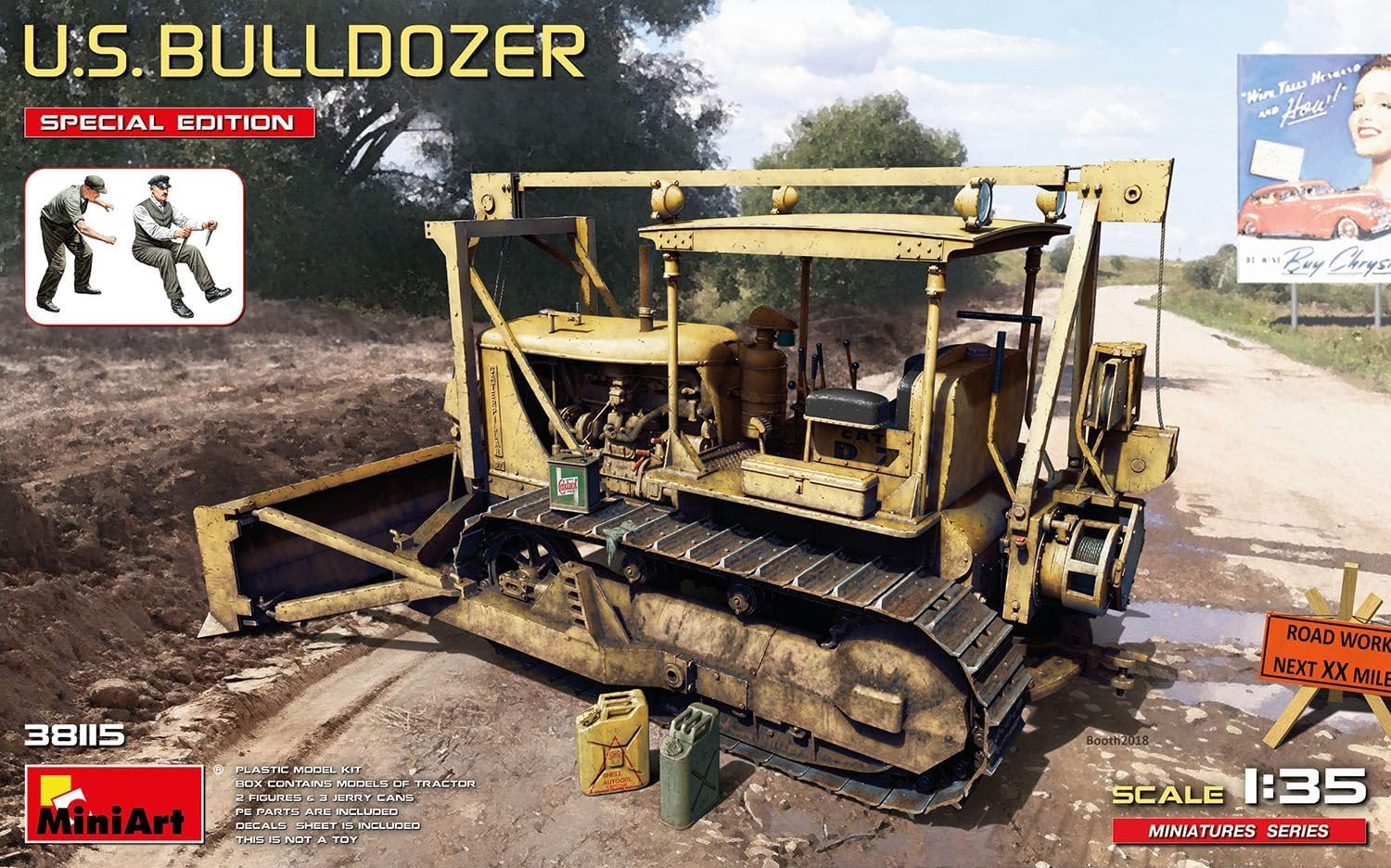 MiniArt - 1/35 U.s. Bulldozer. Special Edition - Image 5