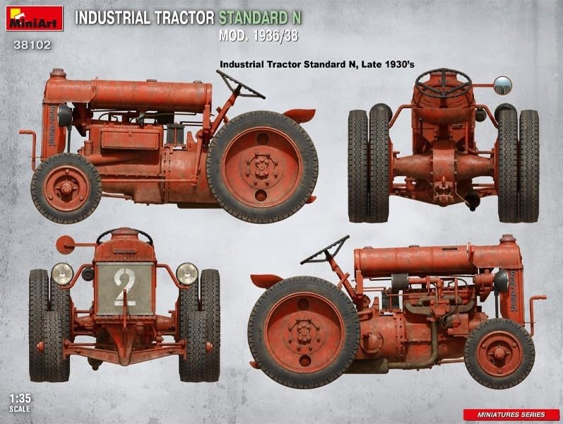 Miniart 1:35 - Industriële Tractor Stand N Mod 1936/38 - Image 3