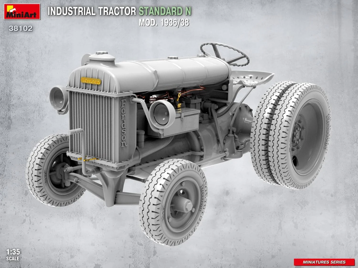Miniart 1:35 - Industriële Tractor Stand N Mod 1936/38 - Image 4