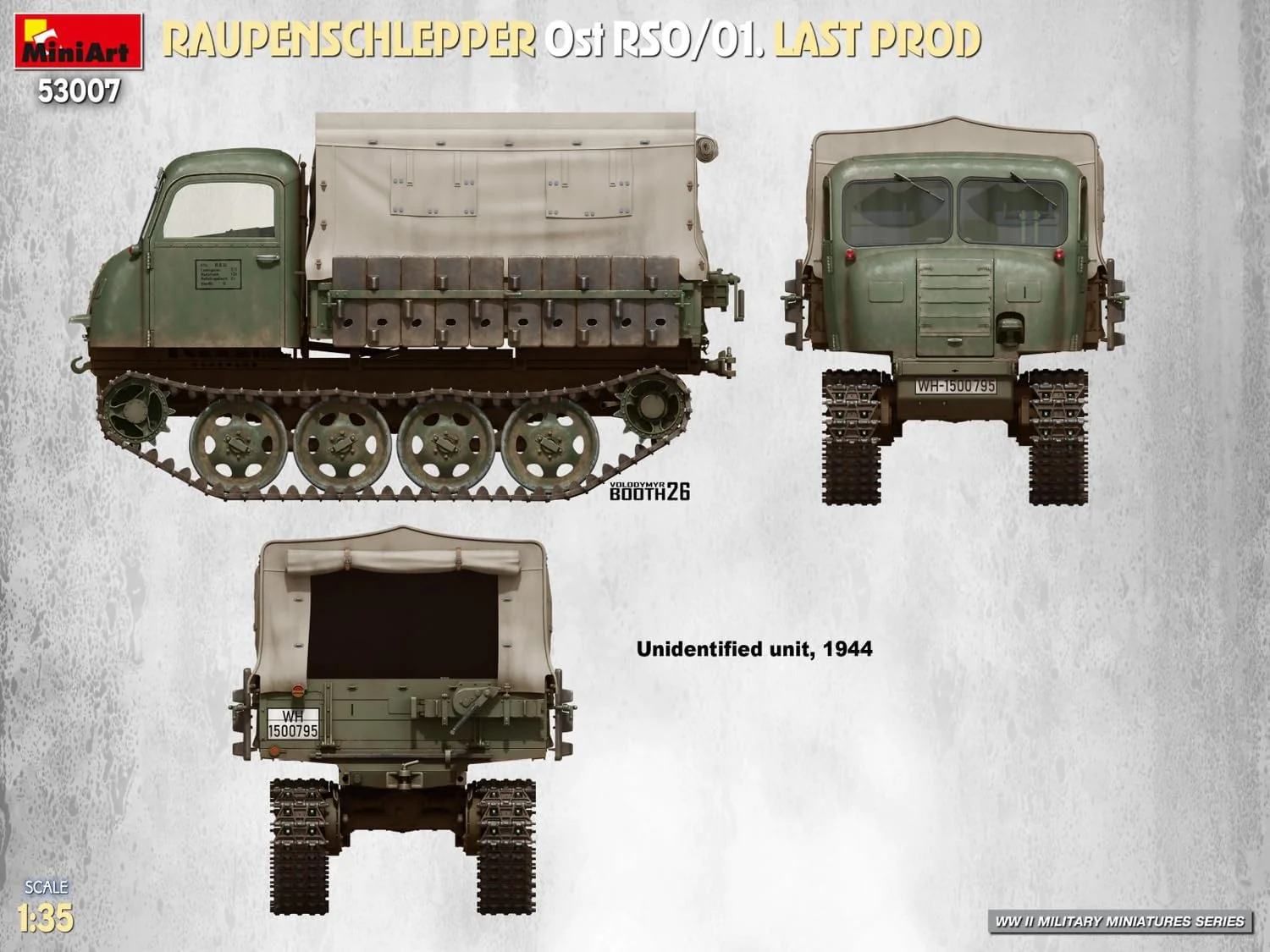 MiniArt - 1/35 Raupenschlepper Ost Rso/01. Last Prod - Image 3