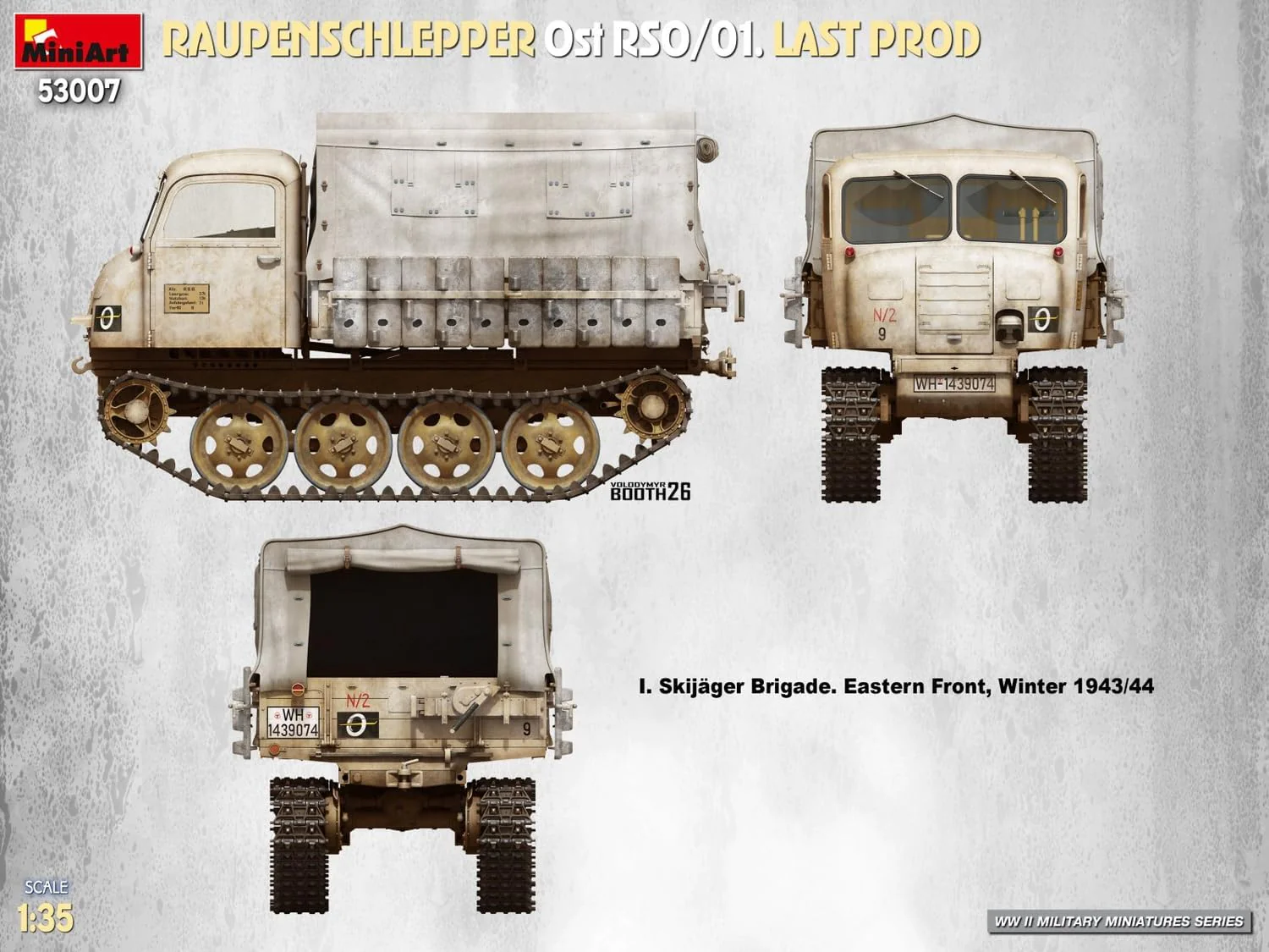MiniArt - 1/35 Raupenschlepper Ost Rso/01. Last Prod - Image 5