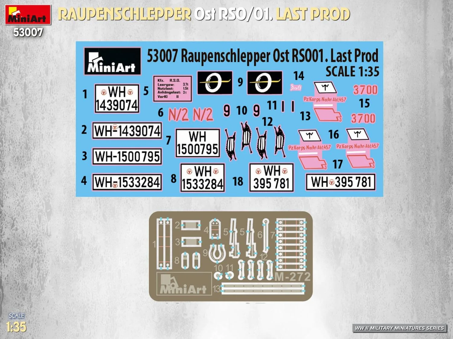 MiniArt - 1/35 Raupenschlepper Ost Rso/01. Last Prod - Image 6