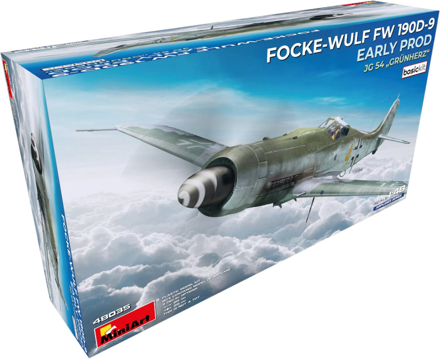 MiniArt - 1/48 Focke-wulf Fw 190d-9 Early Prod. Jg 54