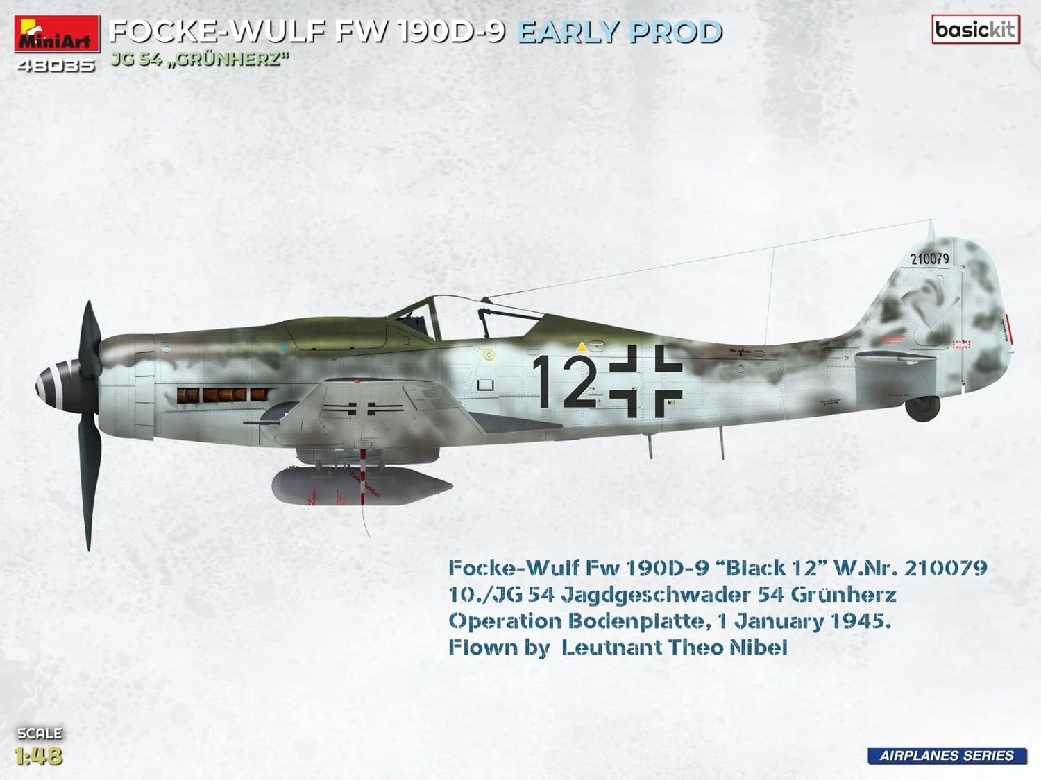 MiniArt - 1/48 Focke-wulf Fw 190d-9 Early Prod. Jg 54 - Image 3
