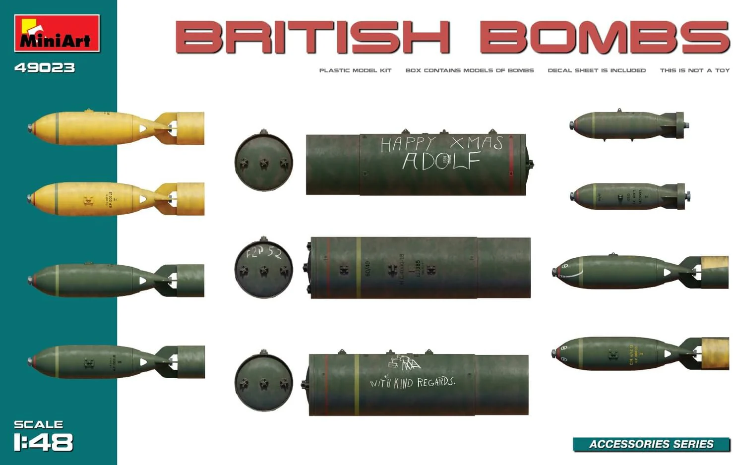 MiniArt - 1/48 British Bombs - Image 2