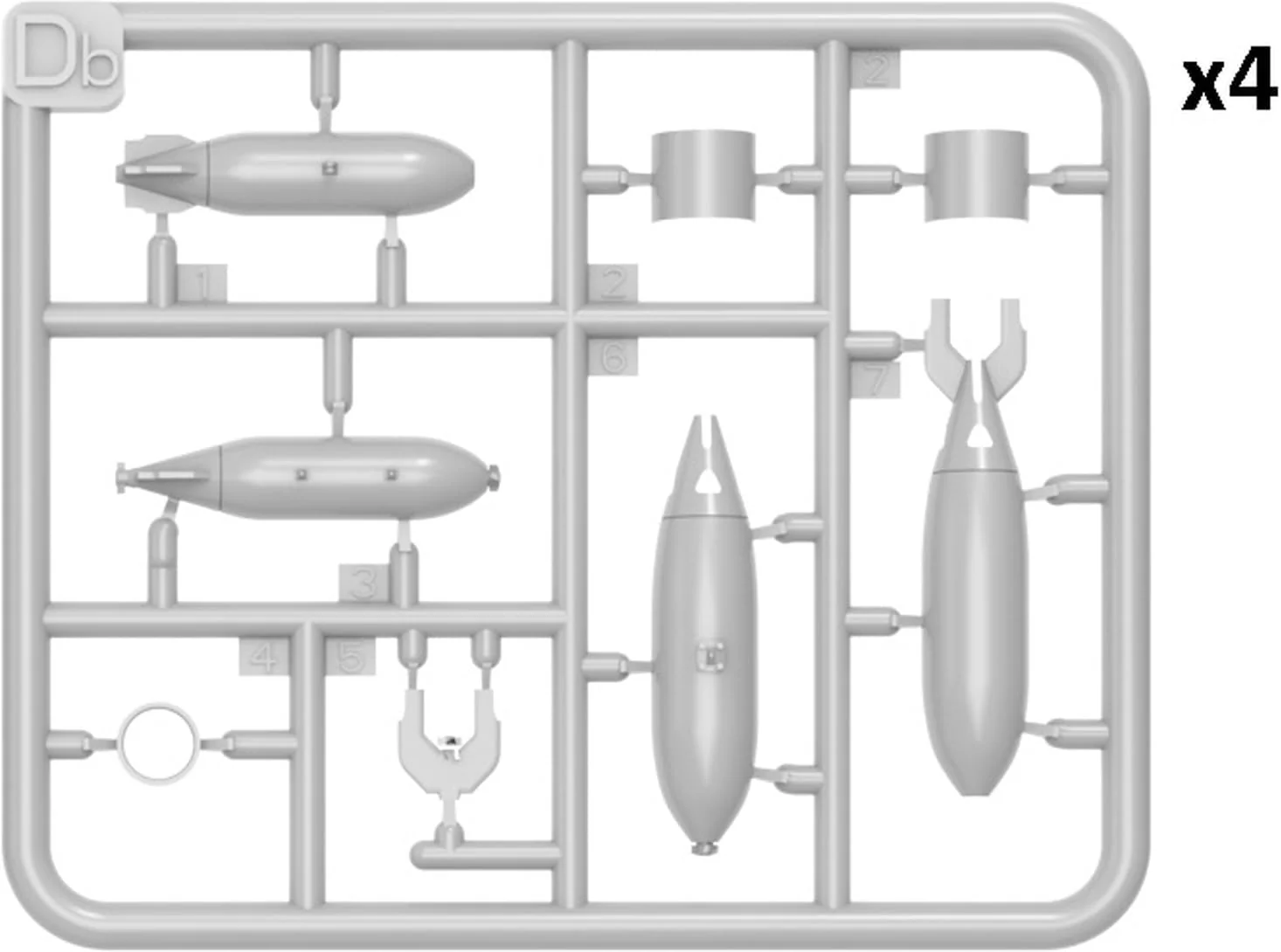 MiniArt - 1/48 British Bombs - Image 4