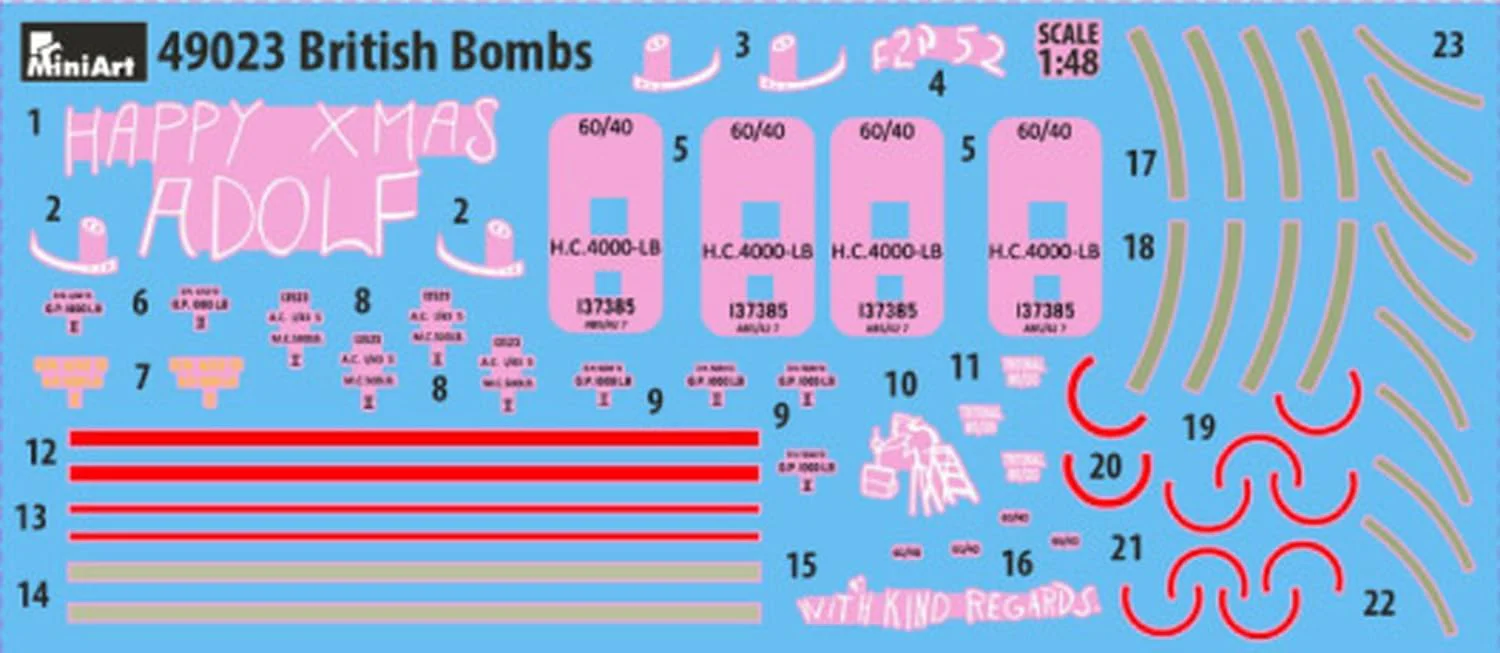MiniArt - 1/48 British Bombs - Image 5