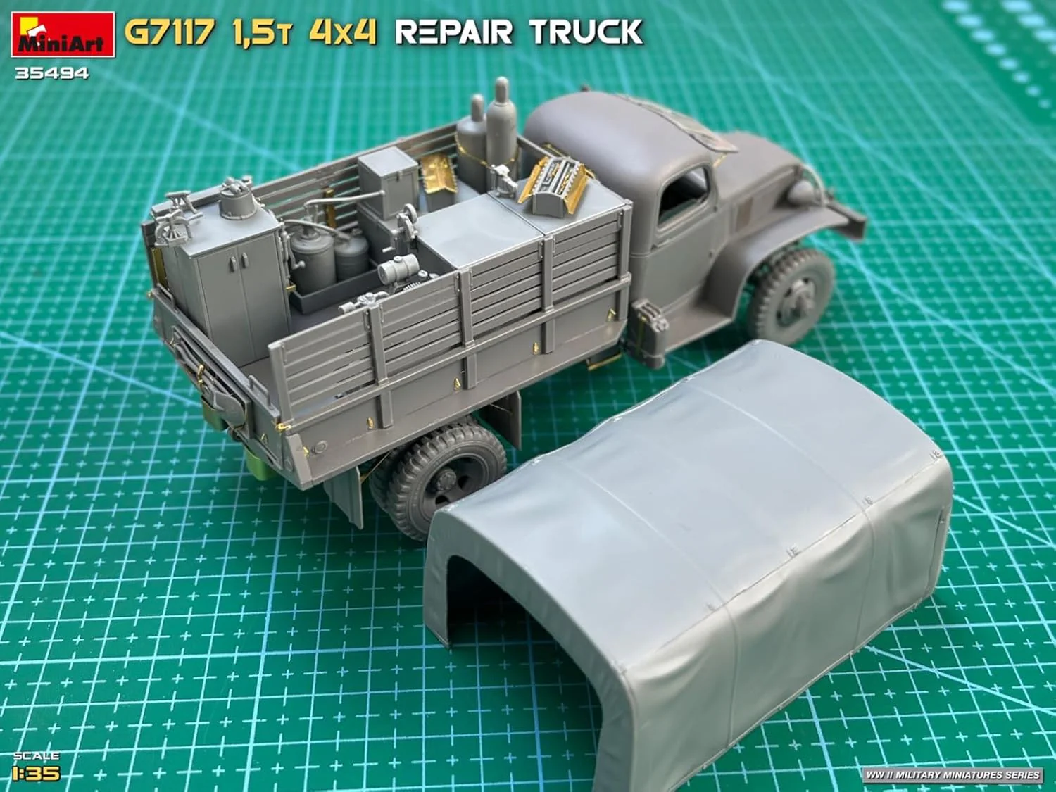 MiniArt - 1/35 G7117 1,5t 4x4 Repair Truck - Image 2