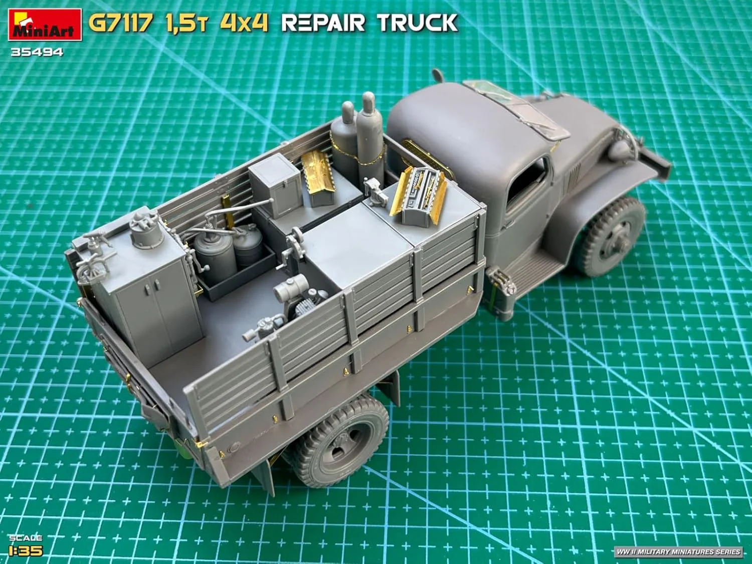 MiniArt - 1/35 G7117 1,5t 4x4 Repair Truck - Image 3