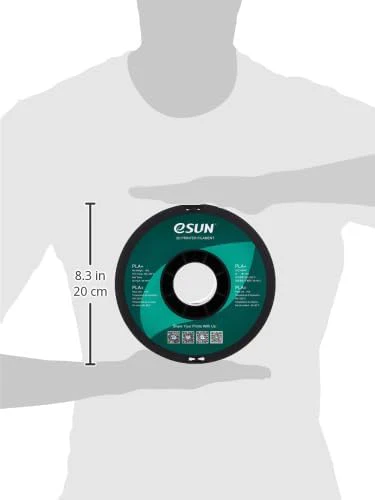 eSUN PLA+ 175mm Fire Red 1kg - Image 2