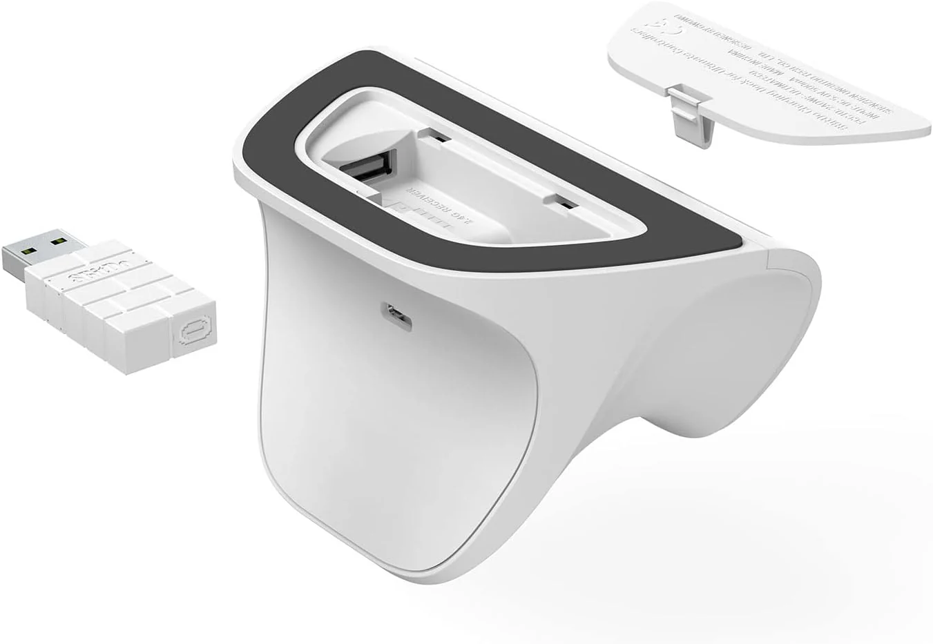 8BitDo Ultimate Controller with Charging Dock 2.4g for Windows, Android and iOS 16.3+ - White - Image 2