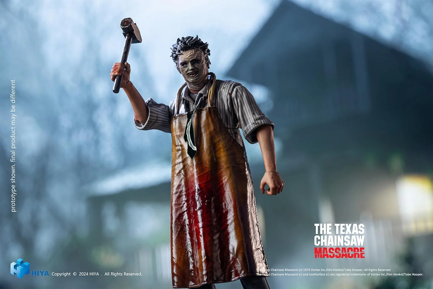 Texas Chainsaw Massacre (1974): Leatherface-Killing Mask Exquisite Mini Series 1:18 Scale PX Action Figure - Image 3