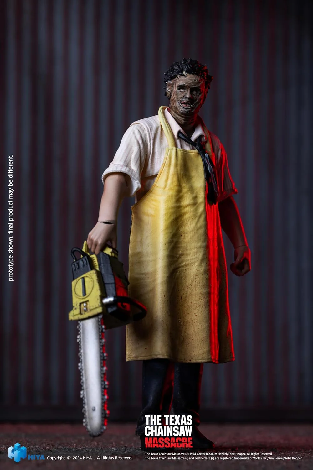 Hiya Toys Texas Chainsaw Massacre (1974): Leatherface-Killing Mask Standard Ver. Exquisite Mini Series PX 1:18 Scale Figure - Image 3